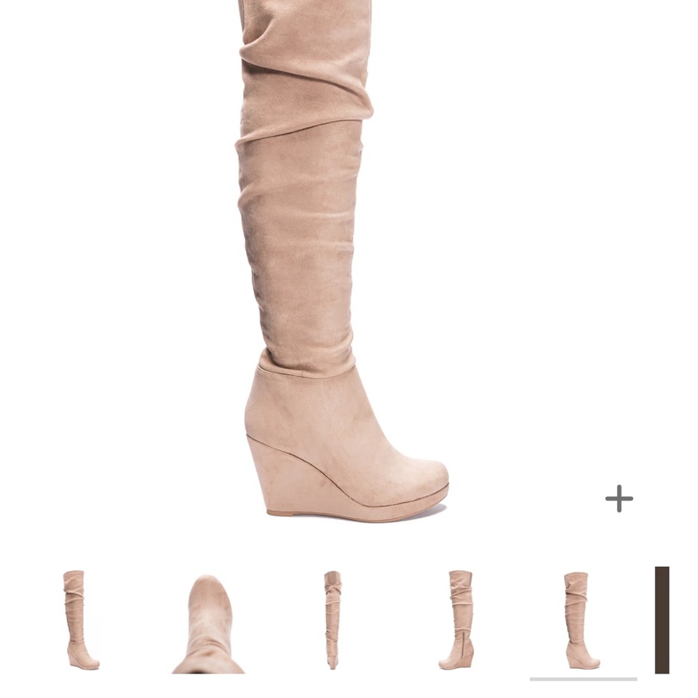 Chinese Laundry. Larisa Suedette Knee High Boot